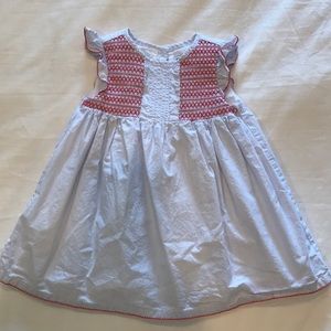 Lightweight flutter sleeve Janie & Jack Dress